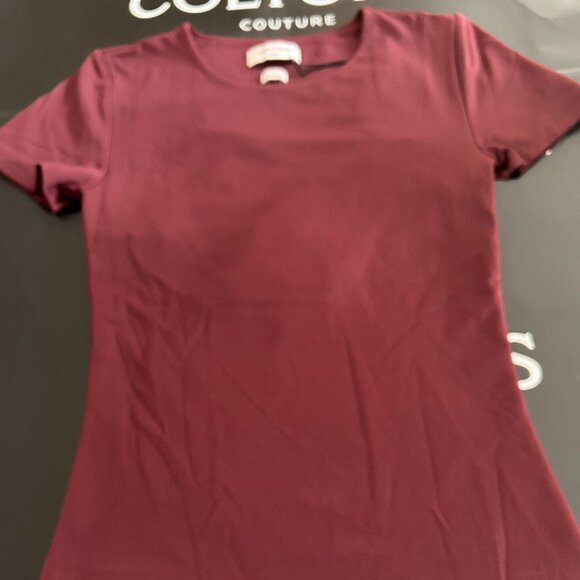 New. Aritzia Shortsleeve Contour Top: Size S. - Picture 2 of 8